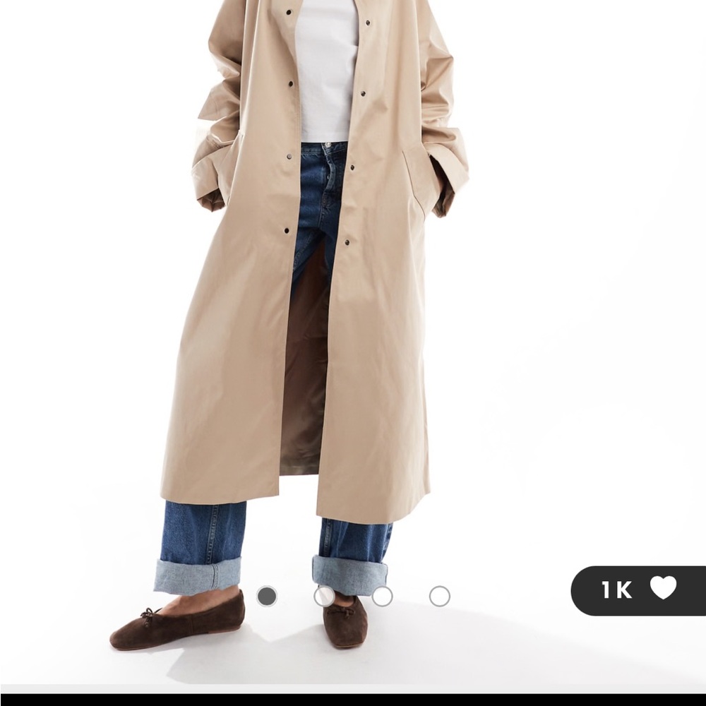 ASOS Tan Trench Coat